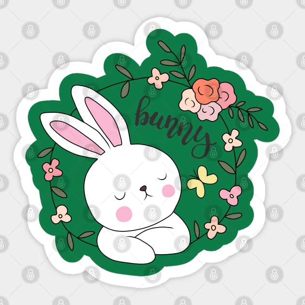 Little Bunny Sticker by valentinahramov